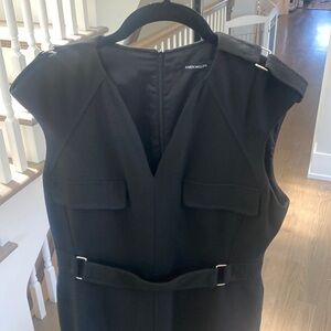 Karen Millen sophisticated black sheath work dress, US size 10